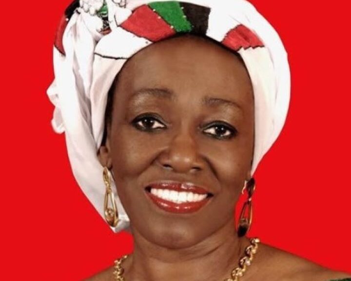 Former First Lady of Ghana, Nana Konadu Agyeman-Rawlings