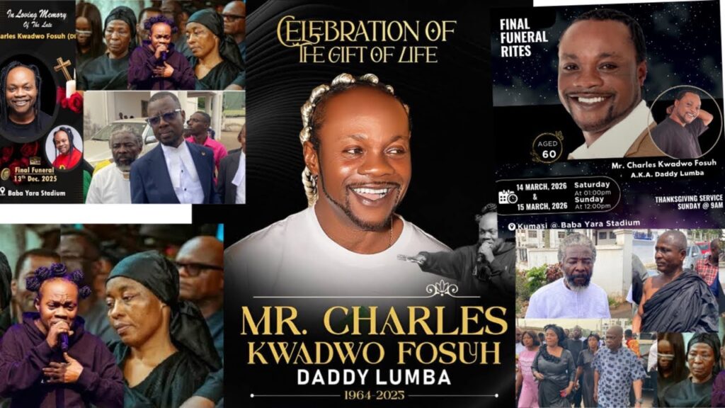 Daddy Lumba Final Funeral Rites, Charles Kwadwo Fosu funeral