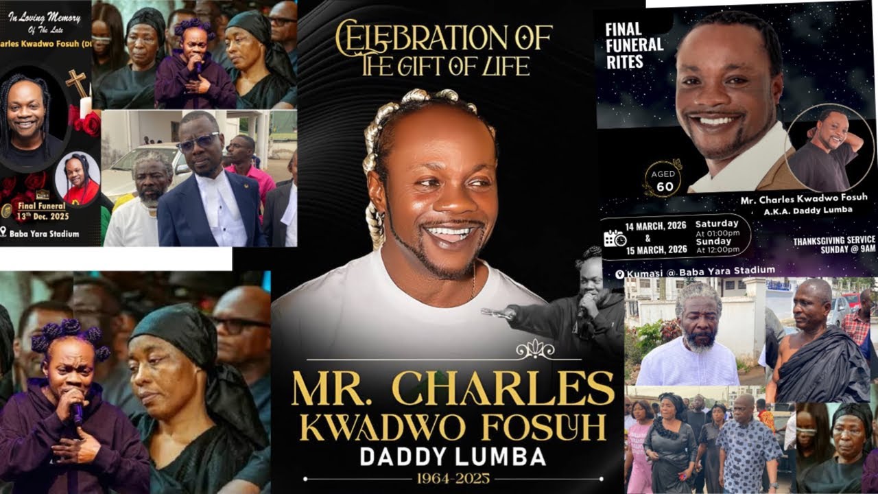 Daddy Lumba Final Funeral Rites, Charles Kwadwo Fosu funeral